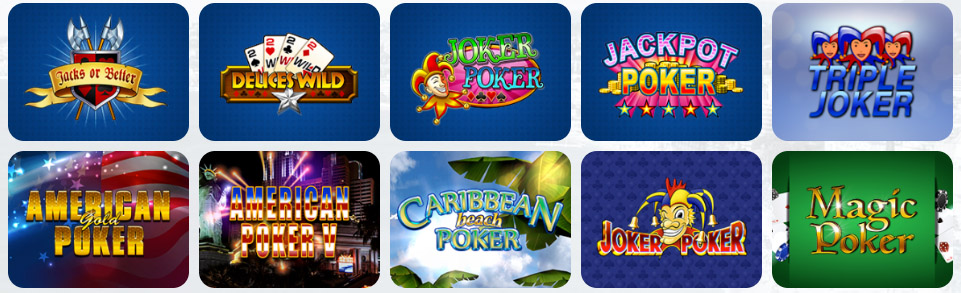 Video Poker ZENITBET CASINO