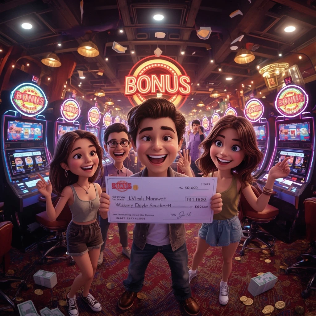 bonus nelle mani dell'uomo al casinò ZENITBET CASINO
