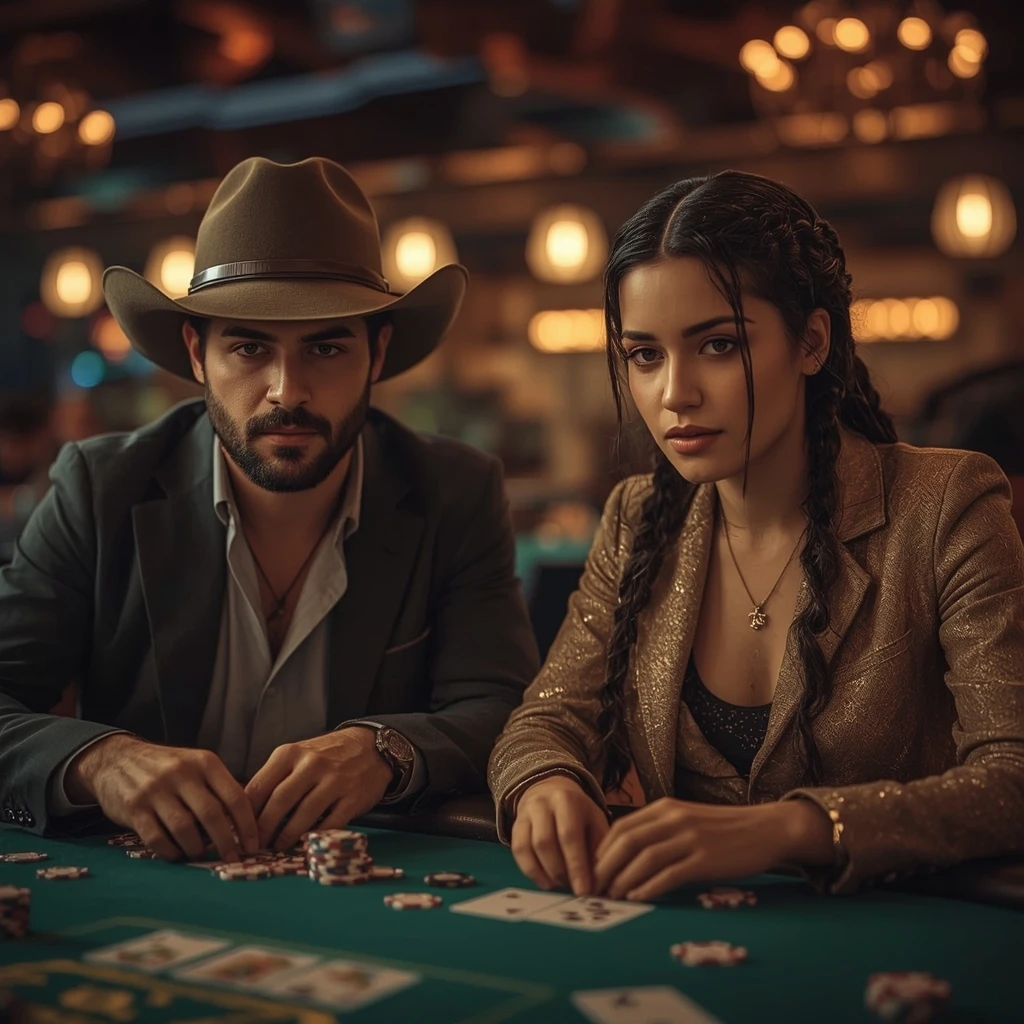 foto di due giocatori di poker ZenitBet Casino